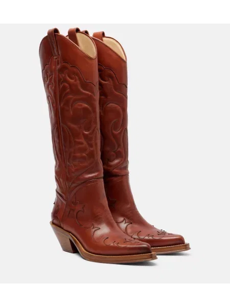 Botine Gabriela Hearst din piele maro