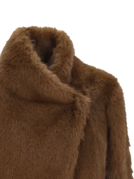 Geacă Bb Couture cu blană maro