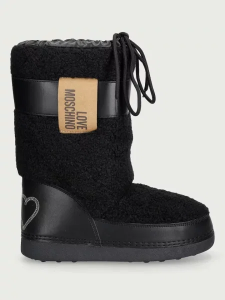 Love Moschino snehule dámske čierna