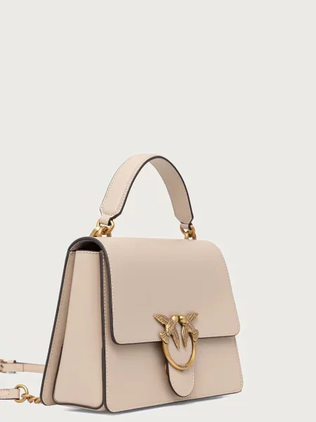 Rucsac Pinko din piele bej