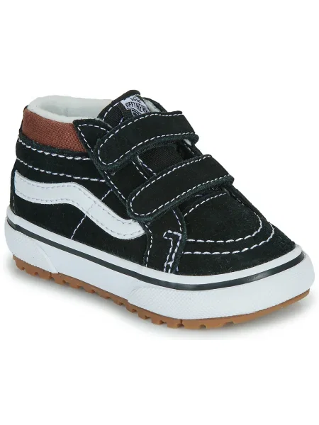 Členkové topánky Vans čierna