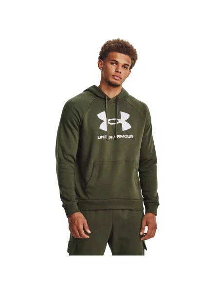 Bluza Under Armour Rival Fleece Logo Hd Marine Od Green S zielony