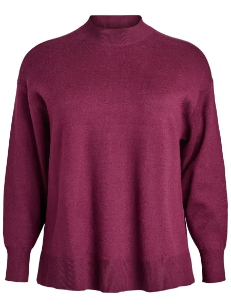 Zizzi Pulover Zoe vin roșu