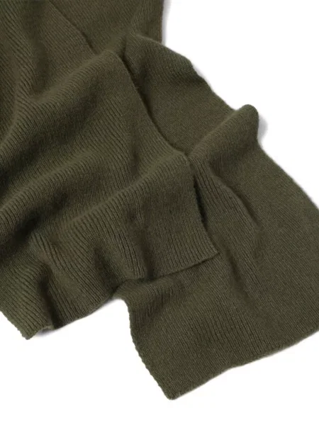 Fular Le Bonnet tricotate verde