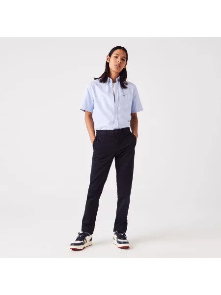 Lacoste Spodnie Chino Slim Fit czarne