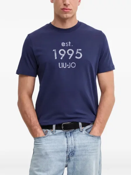 Tricou Liu Jo cu imagine albastru