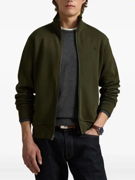 Chiloți Polo Ralph Lauren din țesătură twill cu autograf cu glugă albastru