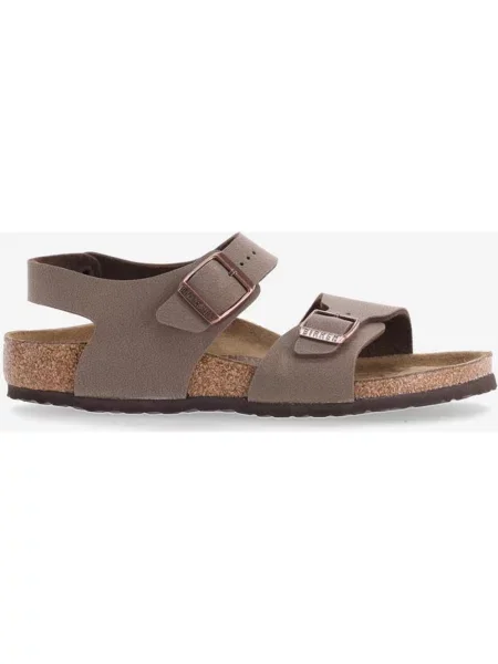 Sandały dziecięce Birkenstock New York szerokość wąska 31 brązowy