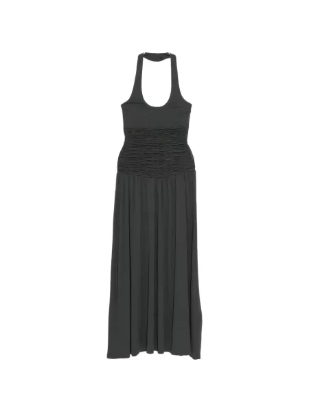 Rochie Aya Muse cu volane gri