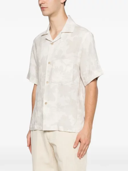 Риза с флорален принт Eleventy на цветя с принт