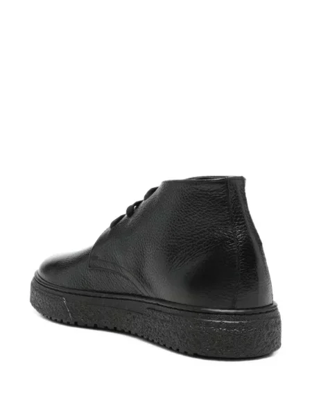 Ghete desert Corneliani din piele negru