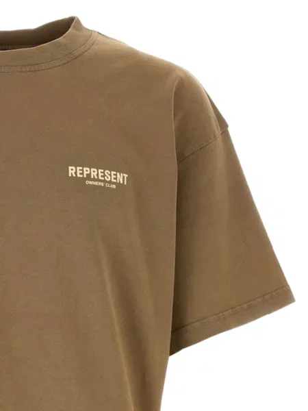 Tricou Represent cu imagine maro