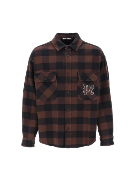 Koszula Palm Angels brązowa