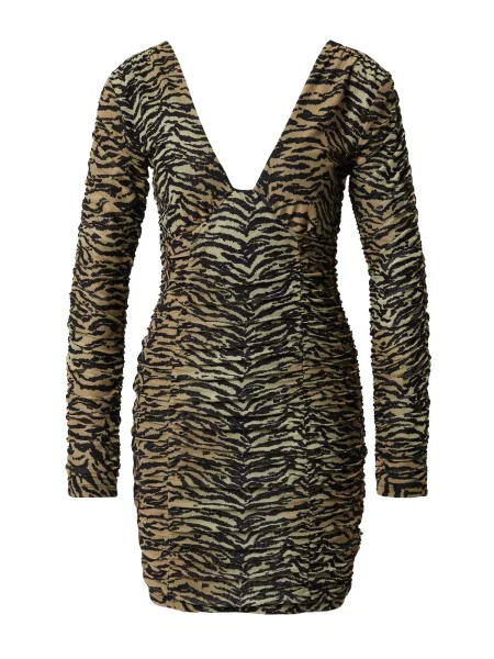 EDITED Rochie Nandina maro negru