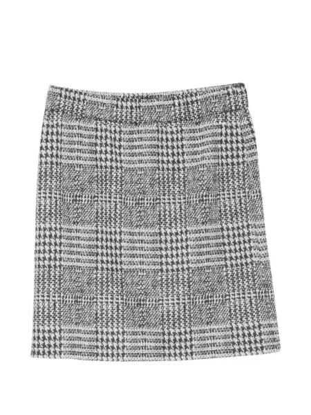 Fusta mini Betty Barclay cu model pepito gri