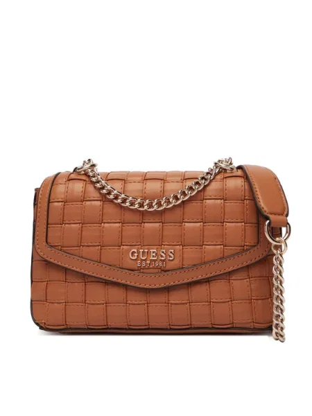 Guess Τσάντα Sandy καφέ
