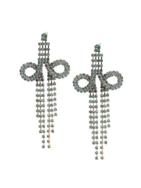 SOHI Uhani Darby / zlata modra