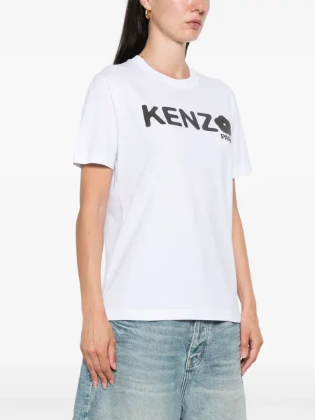 Gėlėtas marškinėliai Kenzo balta