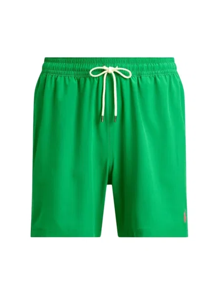 Kąpielówki Polo Ralph Lauren klasyczne zielone