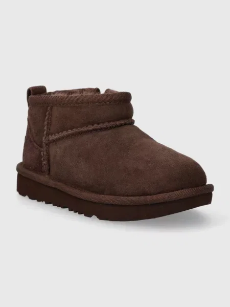 UGG снігові чоботи дитячі замшеві CLASSIC ULTRA MINI
