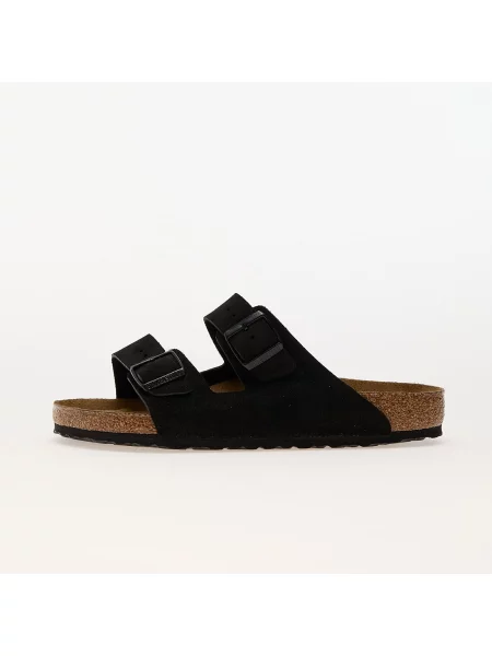 Semišové tenisky Birkenstock černé