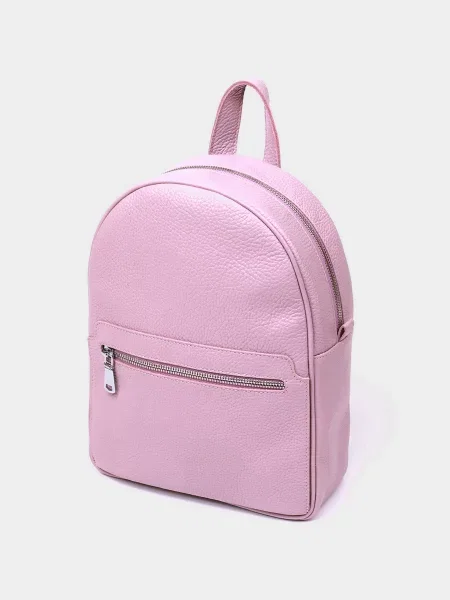 Кожаный рюкзак Shvigel фиолетовый