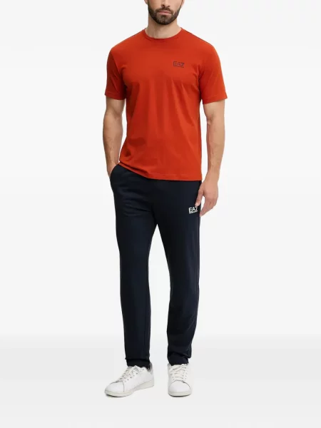 Μπλούζα Ea7 Emporio Armani με σχέδιο πορτοκαλί