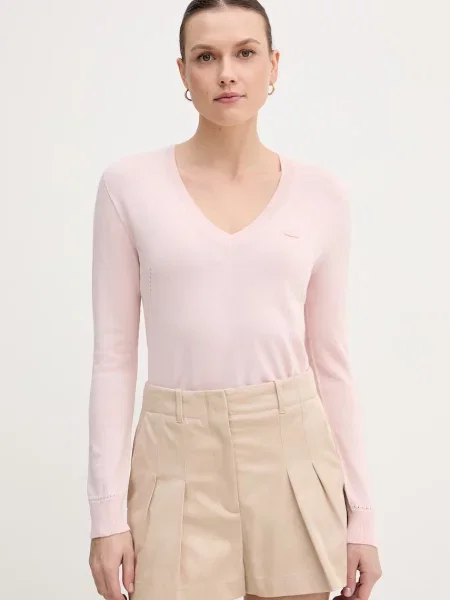Lacoste svetr růžový
