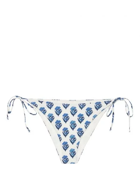 Bikini Mc2 Saint Barth cu model floral cu imagine