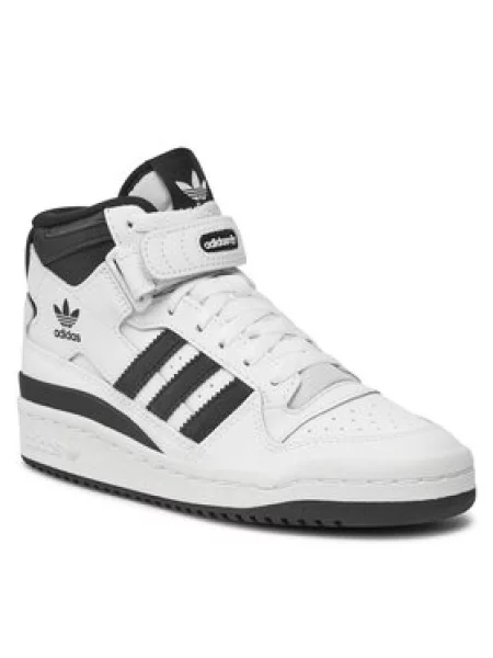 ADIDAS ORIGINALS Tenisky Forum černá bílá