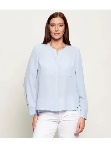 Marc Cain Cămașă | Relaxed fit albastru