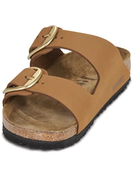 Šľapky Birkenstock s prackou hnedá