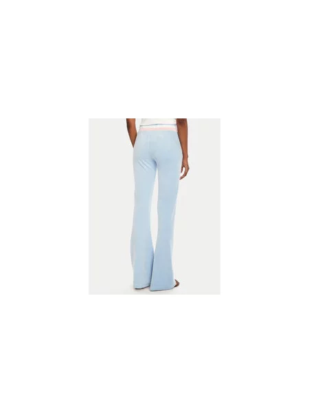Juicy Couture Melegítő alsó Velour Regular Fit kék