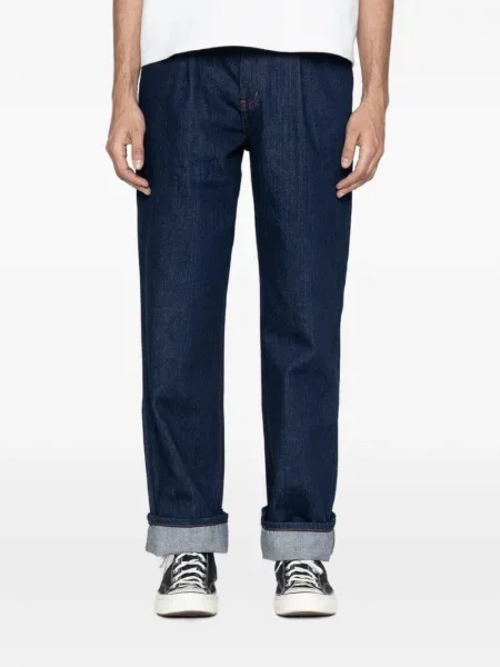 Blugi Naked And Famous albastru