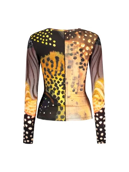 Top Desigual pomarańczowy