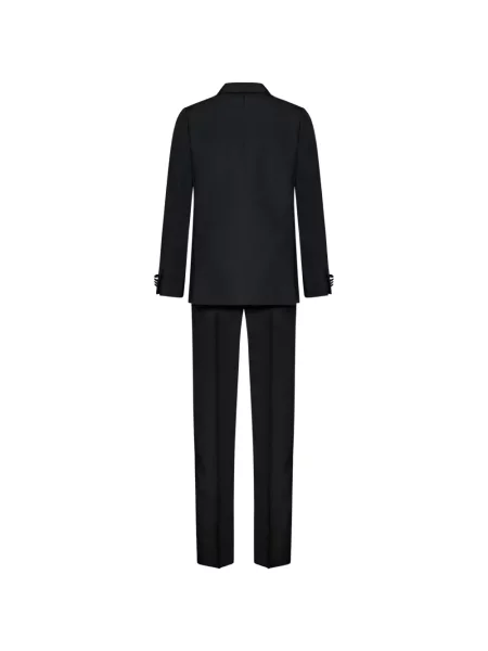 Costum Lardini cu două rânduri de nasturi negru