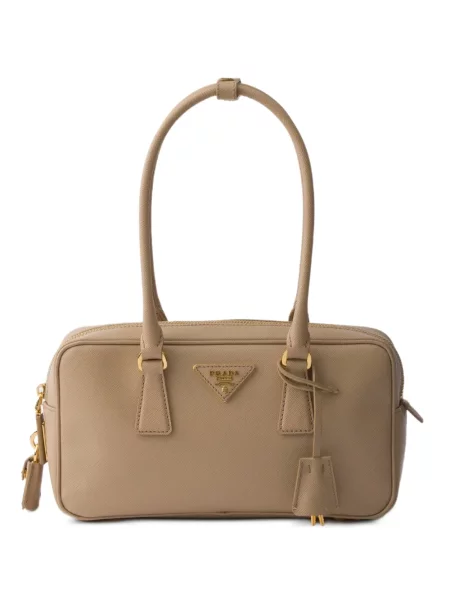 Top Prada din piele