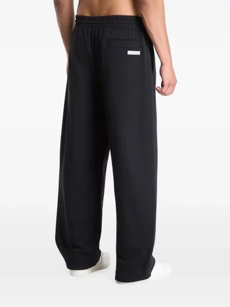 Fleece τρέξιμο παντελόνι Jordan μαύρο
