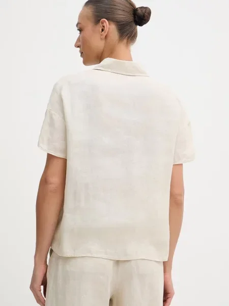 United Colors of Benetton блузка лляна