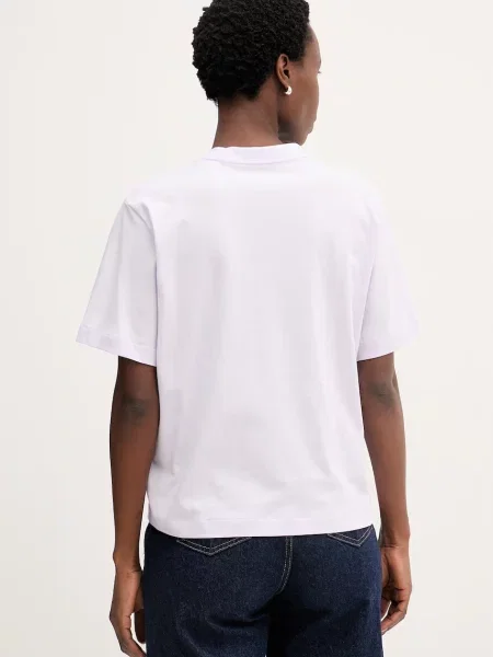 Calvin Klein Jeans t-shirt fioletowa