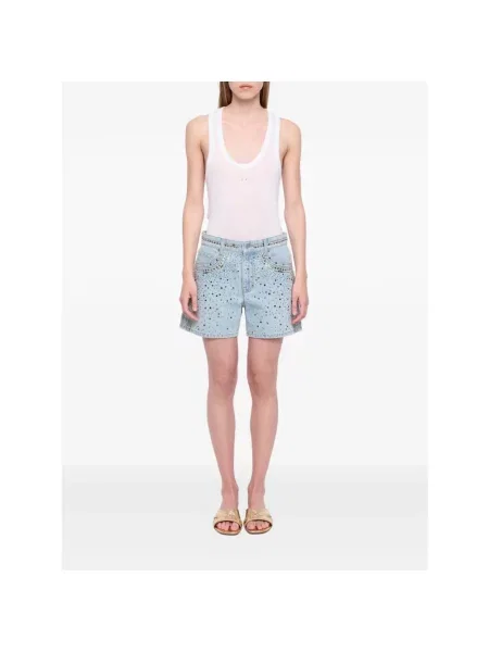 Szorty jeansowe Zadig & Voltaire niebieskie