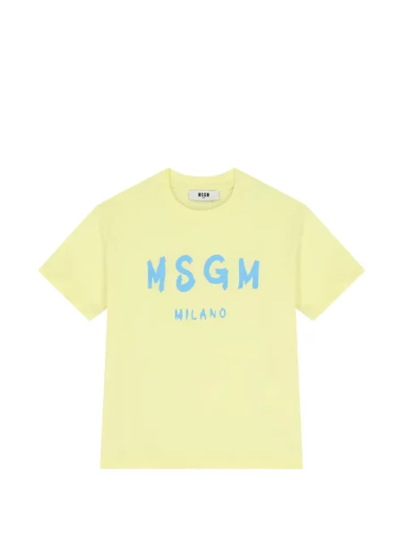 Koszulka dziecięca Msgm żółta