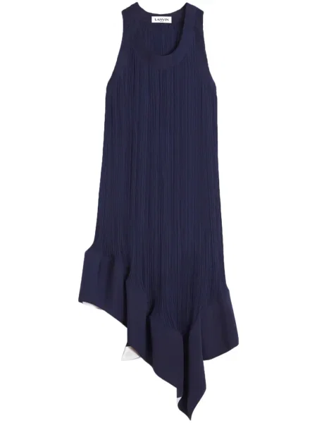 Rochie midi Lanvin albastru
