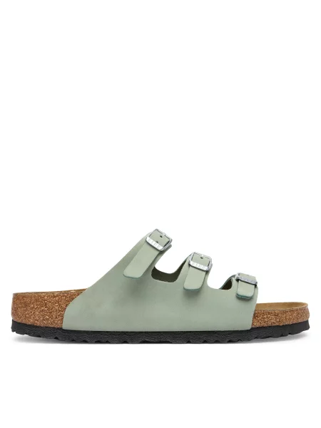 Шлепанцы Birkenstock зеленые