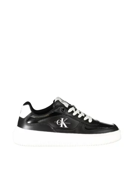 Sneakerși Calvin Klein cu autograf negru
