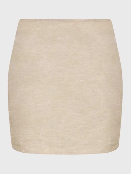 Gina Tricot Fustă mini bej