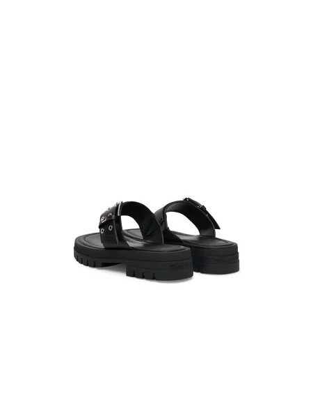 Žabky Tommy Jeans Tjw Buckle Sandal čierna