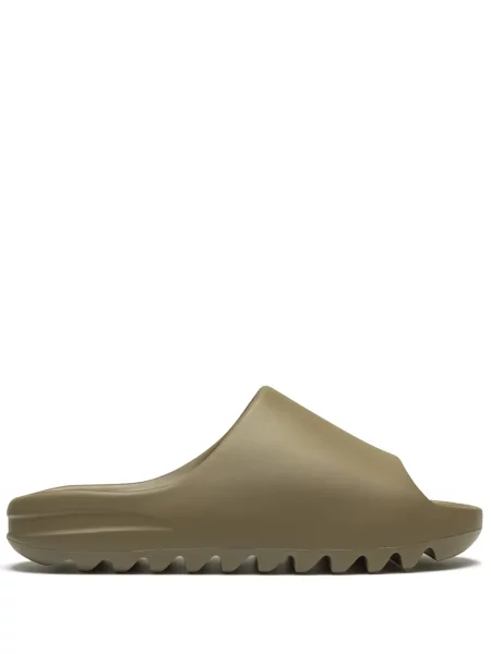Klapki Adidas Yeezy brązowe