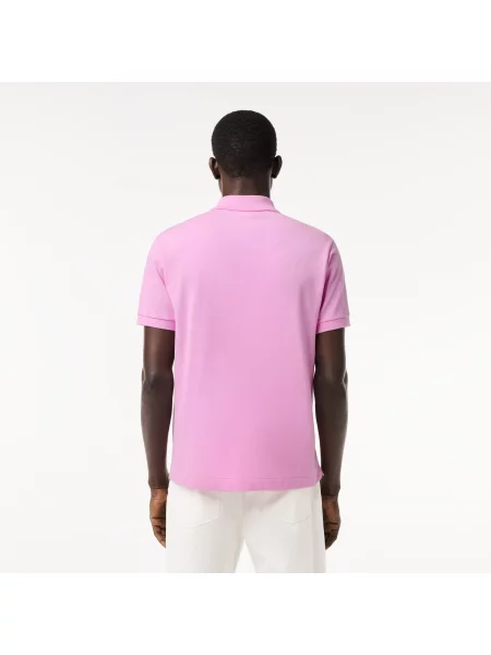 Поло Lacoste розовое