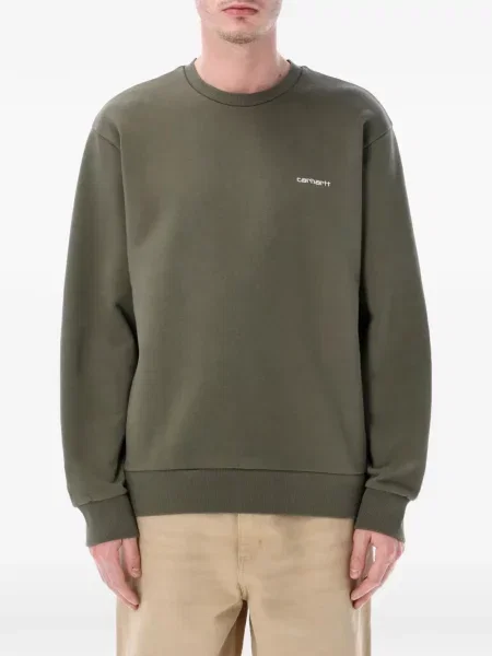 Pulover Carhartt Wip cu imagine verde